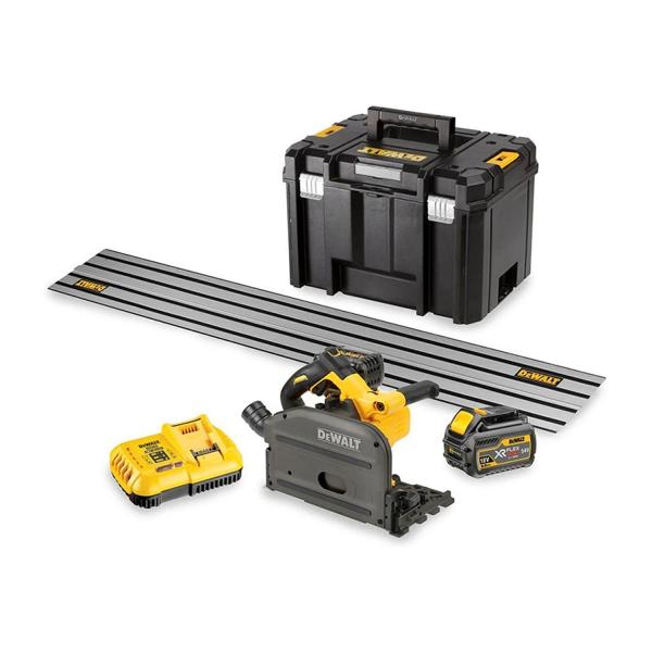 Акумулаторен потапящ циркуляр DeWALT DCS520 – 54 V, 165 мм