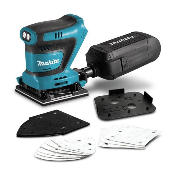Акумулаторен виброшлайф Makita DBO480Z – 18 V, 22 000–28 000 хода/мин