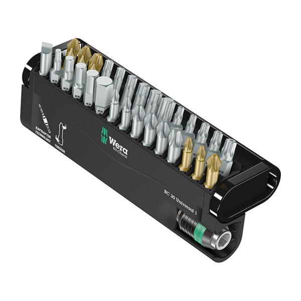 Комплект битове Wera Bit-Check 30 Universal 1 – 30 части, 1/4