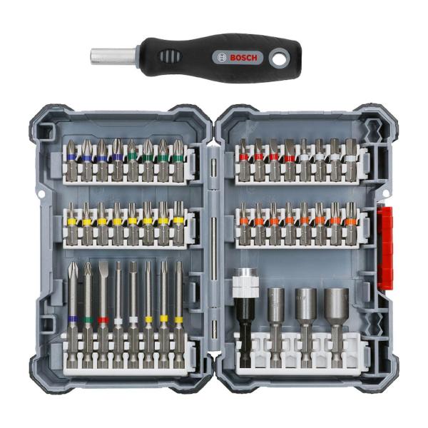 Комплект битове Bosch 2607017732 – 45 части, 1/4