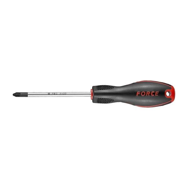 Кръстата отвертка Force 7122 – PZ2, 100 мм