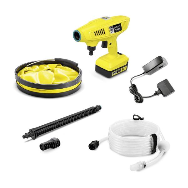 Ръчна акумулаторна водоструйка Karcher KHB 4-18 Plus Battery Set – 18 V, 21 bar