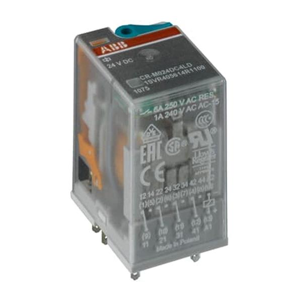 Щепселно реле ABB CR-M110DC4 1SVR405613R8000 – 110 V DC, 4 контакта
