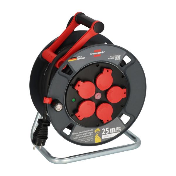 Макара с кабел Brennenstuhl Professional 300 KU 2200 – 25 м, IP44