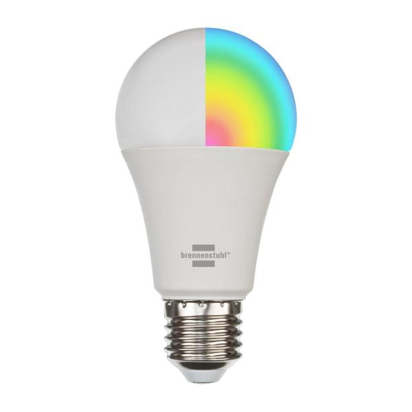 Смарт LED крушка Brennenstuhl Connect SB 800 – E27, 860 lm, 9 W