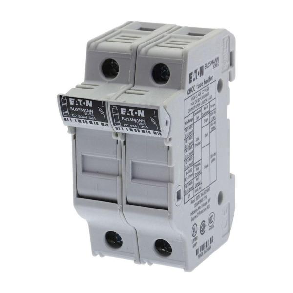 Разединител за предпазители Eaton CHCC2DU – 2P, Class CC, 30 A