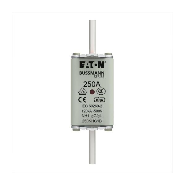 Ножов предпазител Eaton 250NHG1B – NH1, 250 A, 500 V