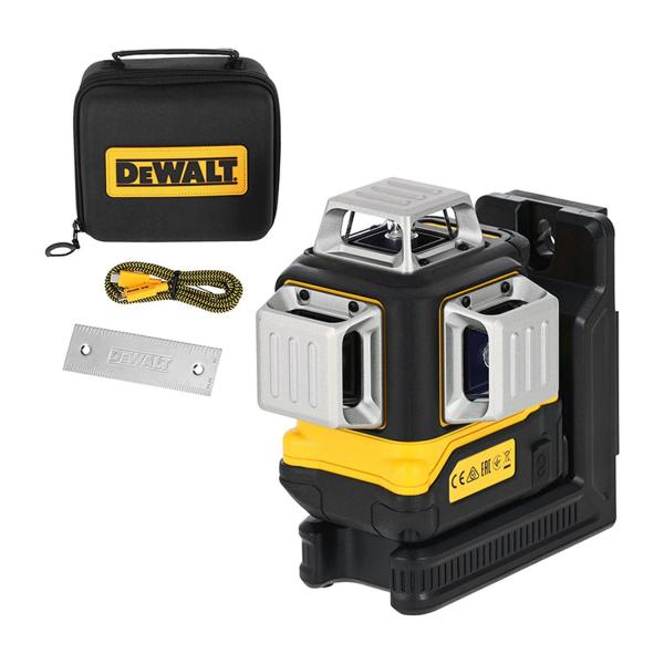 Линеен лазерен нивелир DeWALT DCLE14361GB-XJ – 3 × 360°, зелен