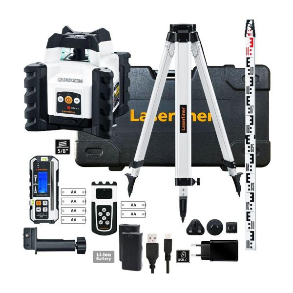 Ротационен лазер Laserliner Quadrum Compact M350 S Set 165 cm 053.520A