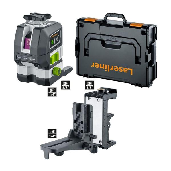 Линеен лазерен нивелир Laserliner PowerLine-Laser G360P Multi-18V – 60 м