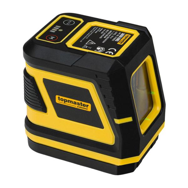 Комплект лазерен нивелир и лазерна ролетка Top Master Pro 279922 – 35 м / 70 м, IP54