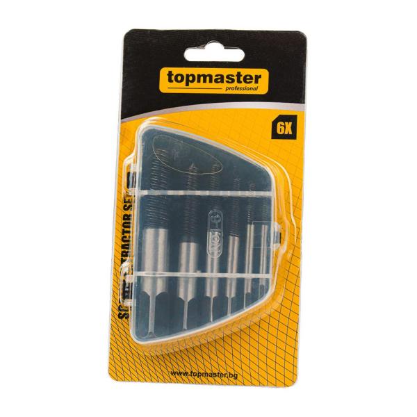 Комплект двустранни шпилковадачи Top Master Pro 499922 – 6 бр.