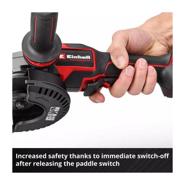 Акумулаторен ъглошлайф Einhell Professional TP-AG 18/125-13 Q P BL – 125 мм, Solo