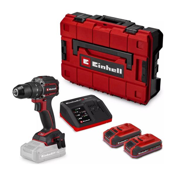 Акумулаторен ударен винтоверт Einhell Professional TP-CD 18/50-C Li-i BL – 50 Nm, 2 × 3,0 Ah