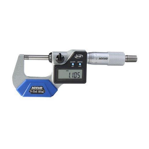 Дигитален микрометър ACCUD 313-006-01 – 125–150 мм, 0,001 мм, IP65
