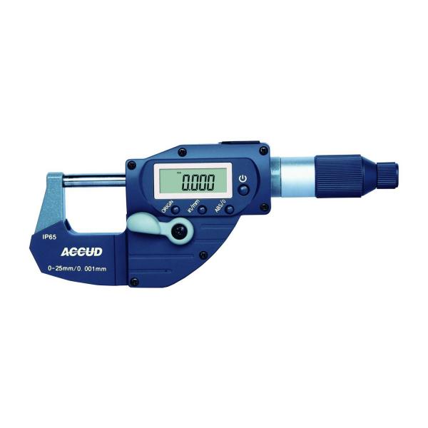 Дигитален микрометър с лост ACCUD 314-003-02 – 50-75 мм, 0,001 мм, IP65