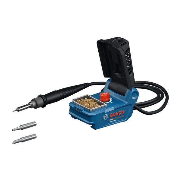 Акумулаторен поялник със станция Bosch PRO GLK 18V-450 – 18 V, 250–450 °C