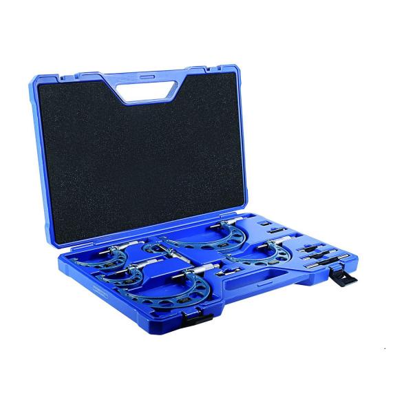 Комплект микрометри ACCUD 321-004-04 – 0-100 мм, 0,01 мм