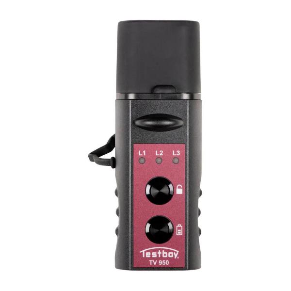 Тестер за зарядни станции Testboy TV 950 – Type 2, 3 LED, симулация A/B/C