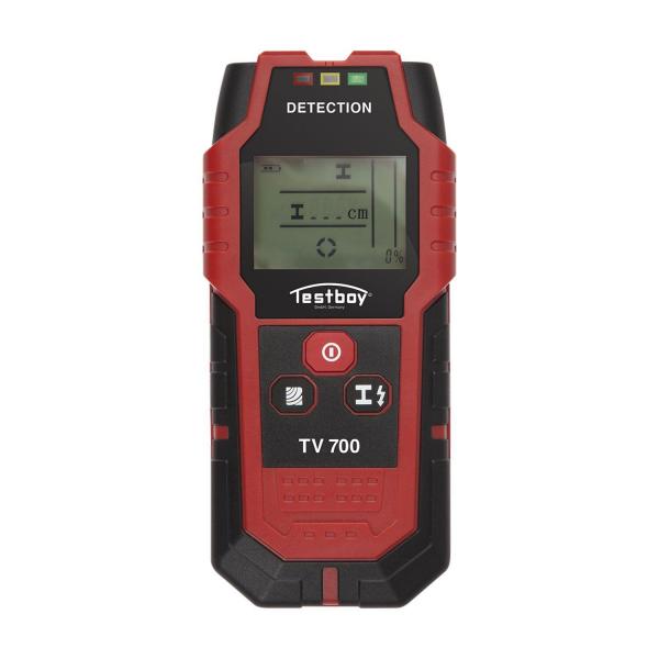 Мултифункционален детектор за стени Testboy TV 700 – до 80 мм, LCD