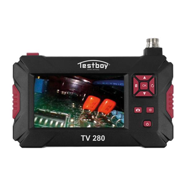 Ендоскопска камера Testboy TV 280 – 2 м, 4,3″ LCD, 1920 × 1080 px