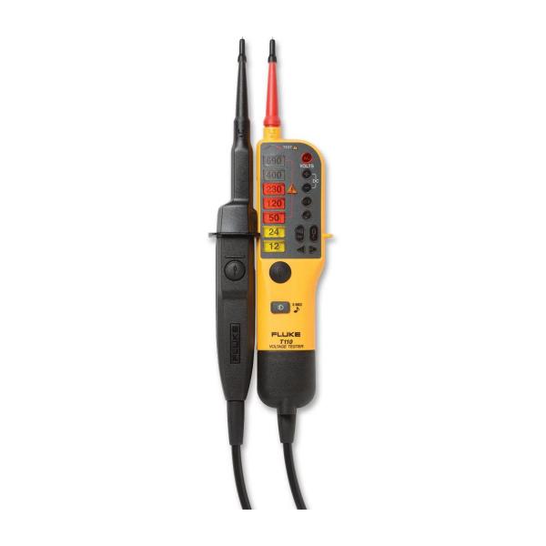 Двуполюсен тестер за напрежение и непрекъснатост Fluke T110 – 12–690 V AC/DC