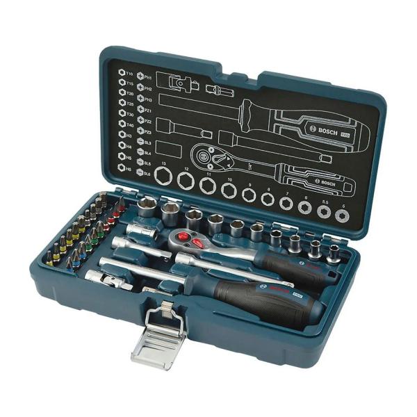 Гедоре комплект Bosch Professional 1600A03AC7 - 1/4