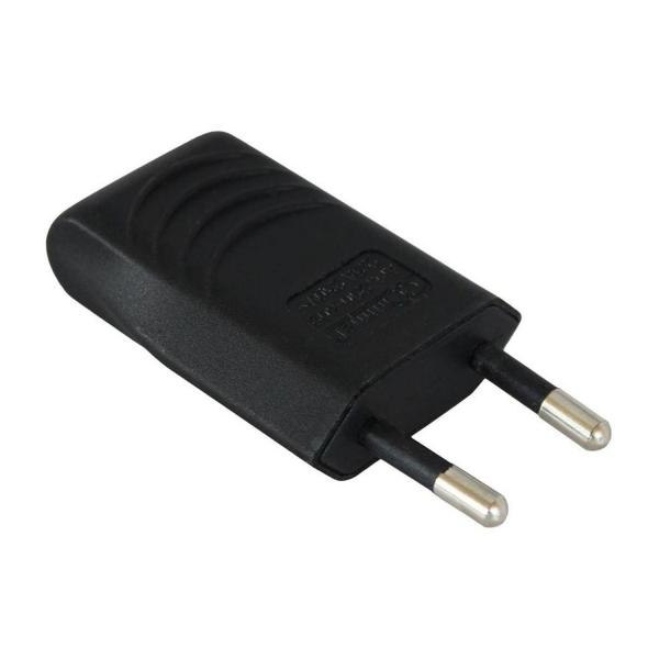 Евро щепсел Commel 290-602, 2,5 A, 250 V, 2P, IP20, черен