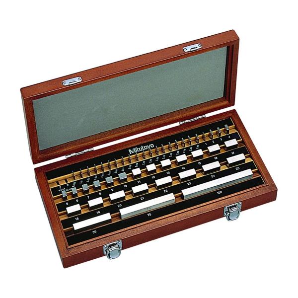 Плоскопаралелни крайни мерки Mitutoyo 516-962-10, 47 бр., клас 0