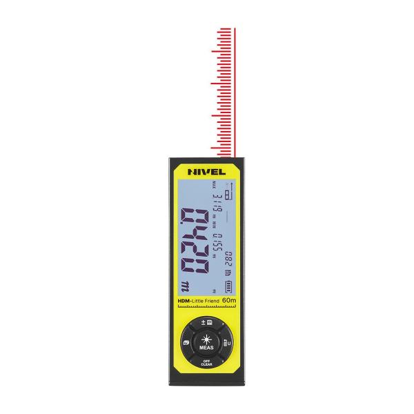Лазерна ролетка Nivel System HDM-Little Friend, 60 м, ±2 мм