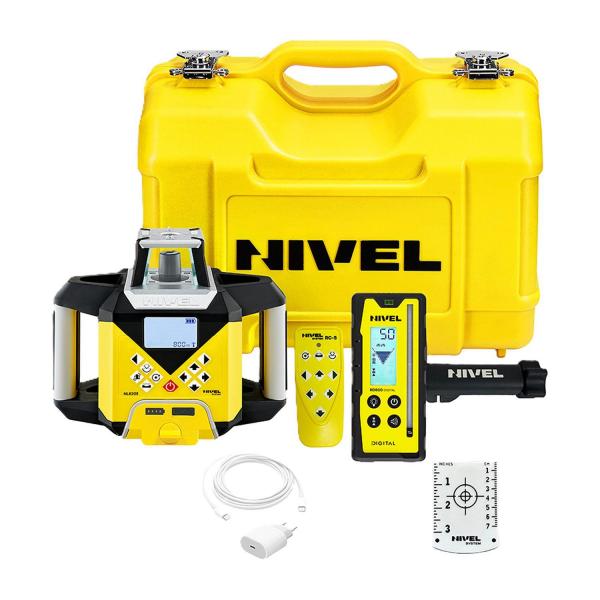 Ротационен лазерен нивелир Nivel System NL620R DIGITAL – 600 м, ±0,72 мм/10 м