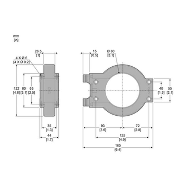 Тороидален трансформатор Schneider Electric VigiPacT IA80 – 160 A, 80 мм