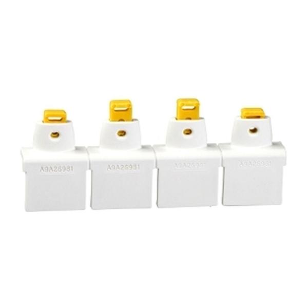 Клемни капаци Schneider Electric Acti9 – 4P, 72 мм, 20 бр.