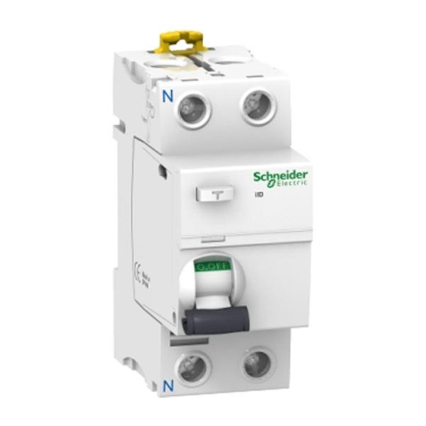 Дефектнотокова защита Schneider Electric Acti 9 iID – 2P, 25 A, 300 mA, тип AC