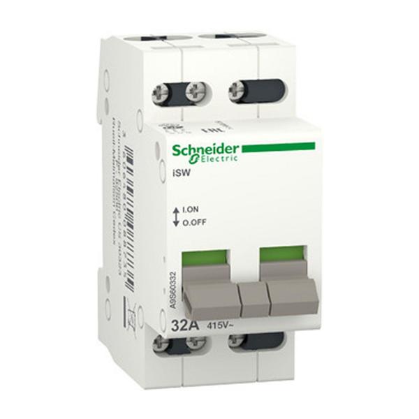 Товаров разединител Schneider Electric Acti 9 iSW – 3P, 32 A, 415 V, 2 модула