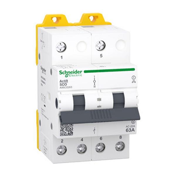 Ум шалтер Schneider Electric Acti 9 iSSW – I-0-II, 2P, 63 A, 400/415 V