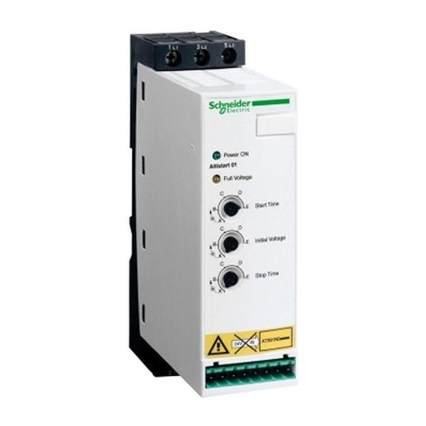 Трифазен софтстартер Schneider Electric ATS01N222QN – 7,5 kW, 22 A, 380–415 V