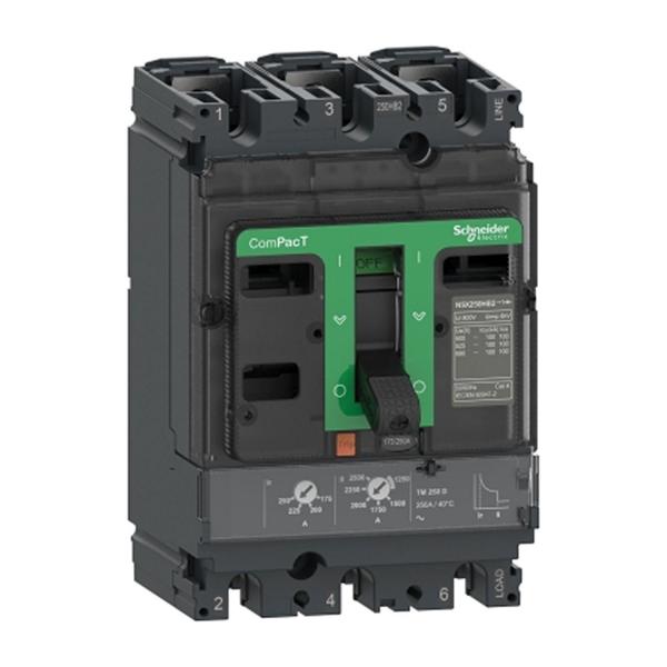 Автоматичен прекъсвач Schneider Electric ComPacT NSX250B – 3P, 200 A, 25 kA, TMD