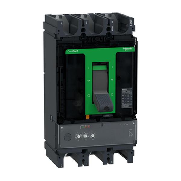 Автоматичен прекъсвач Schneider Electric ComPacT NSX630H – 3P, 630 A, 70 kA, MicroLogic 2.3