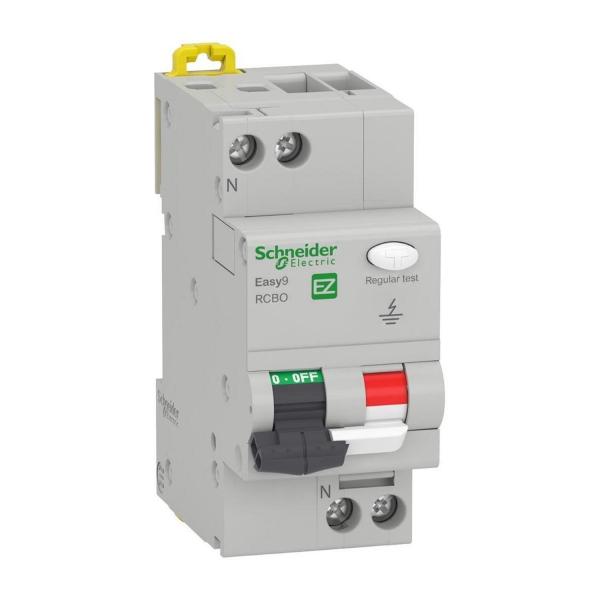 Комбинирана дефектнотокова защита Schneider Electric Easy9 – 6 A, 30 mA, 6 kA