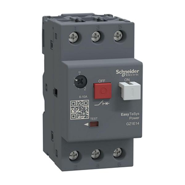 Моторна защита Schneider Electric Easy TeSys GZ1E14 – 3P, 6–10 A, 4 kW