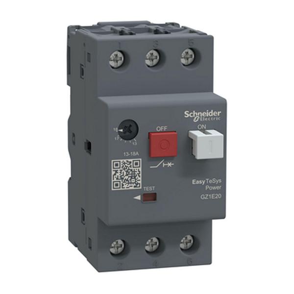Моторна защита Schneider Electric Easy TeSys GZ1E20 – 3P, 13–18 A, 7,5 kW