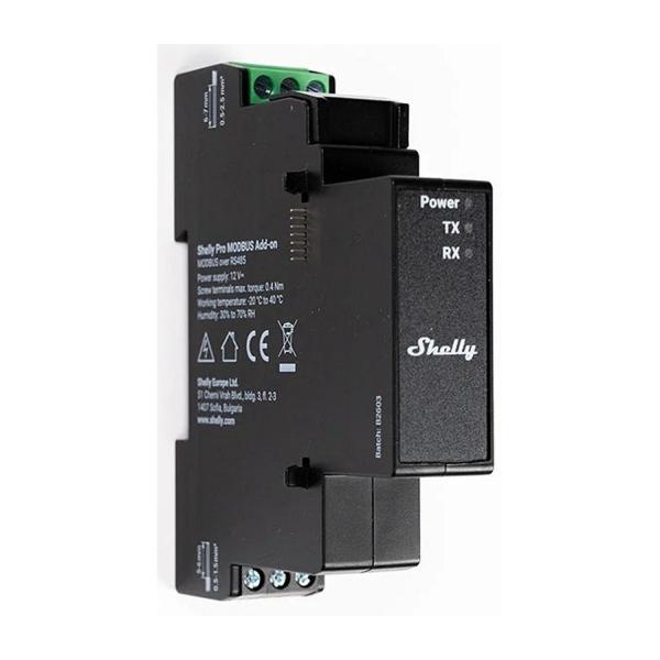 Сериен интерфейс Shelly Pro Modbus Add-on RS485