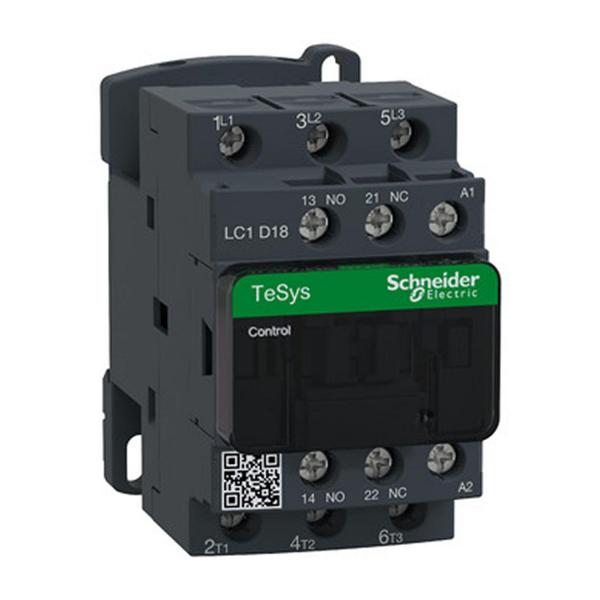 Контактор Schneider Electric TeSys Deca LC1D18P5 – 3P, 18 A, бобина 230 V AC