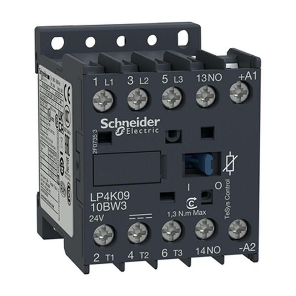 Контактор Schneider Electric TeSys K LP4K0910BW3 – 9 A, 24 V DC