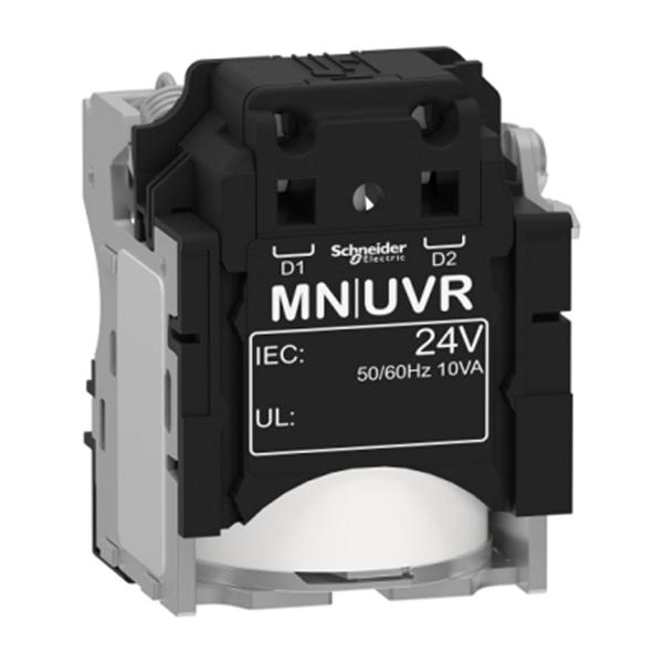 Минималнонапреженов изключвател Schneider Electric ComPacT NSX LV429404 – MN, 24 V AC, 50/60 Hz