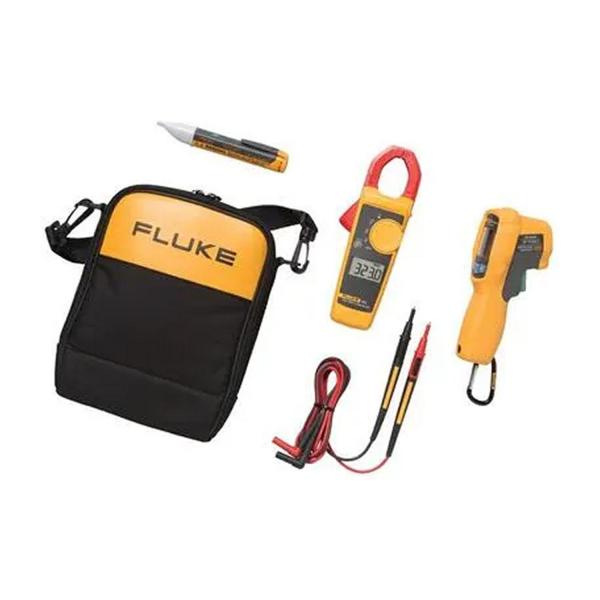 Комплект Fluke 62 MAX+/323/1AC 4296076 – термометър, клещи и тестер