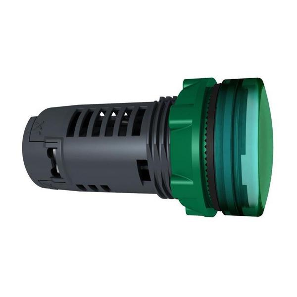 Сигнална лампа Schneider Electric XB5EVM3 – зелена, LED, 230–240 V AC