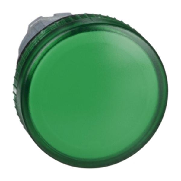 Глава за сигнална лампа Schneider Electric ZB4BV03 – зелена, Harmony XB4