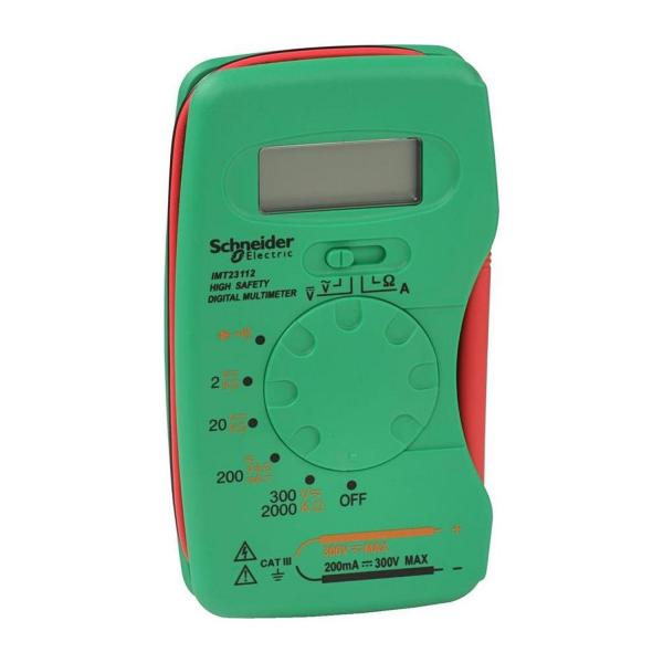 Дигитален мултицет Schneider Electric IMT23212 – CAT III 300 V, 200 mA